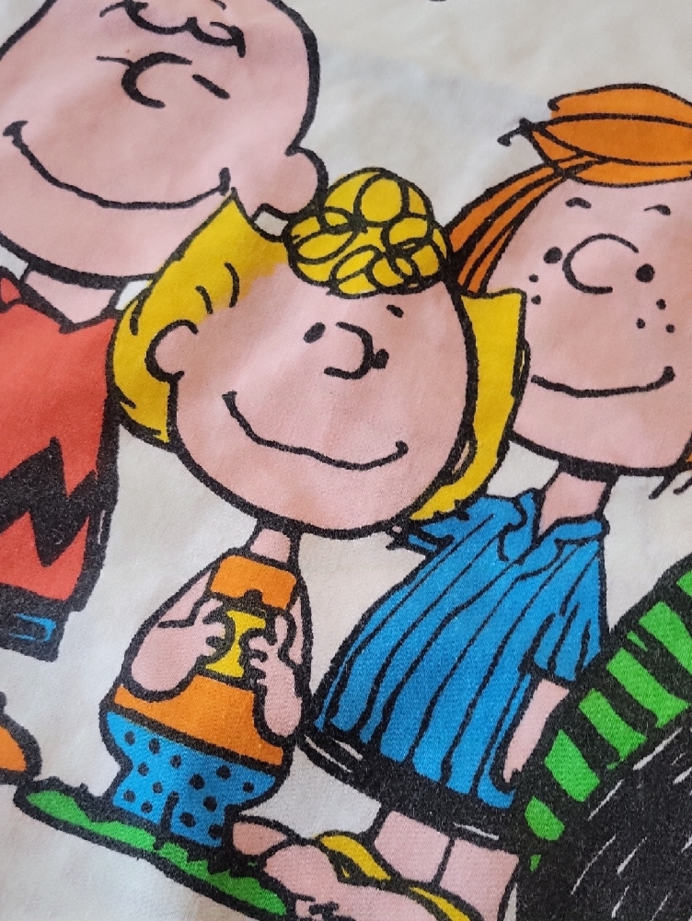 Peanuts Gang Graphic Pillowcase with Snoopy & Friends - White - Picture 4 of 7